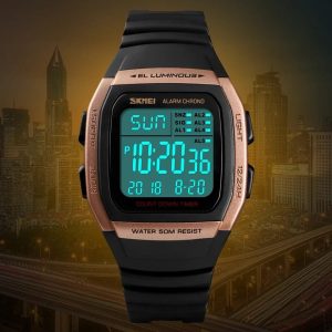 Skmei Digital 50M water resistant fashion wrist watch