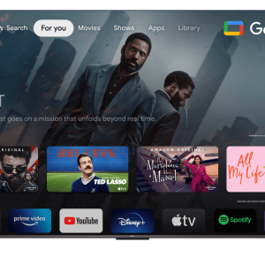 QLED 4K UHD Smart Google TV 75″ – Vibrant Color Dolby Vision HDR