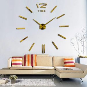 3D Functional sticker wallclock