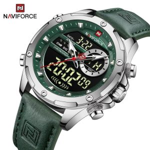 Digital analogue 30m water resistant fashion Naviforce wrist watch