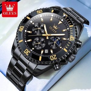 Men’s 30M water resistant chronograph wrist watch