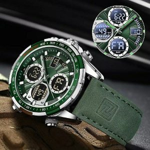 Digital Analogue Men’s 3ATM water resistant wrist watch