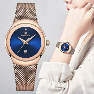 Ladies Calendar 30M water resistant fashion wrist watch