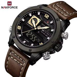 A classic Men’s Dual time wrist watch