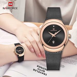 Ladies Calendar 30M water resistant fashion wrist watch