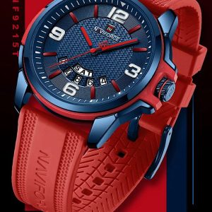 Classic calendar 30M water resistant Rubber straps watch