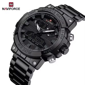 Digital analogue 30m water resistant fashion wrist watch
