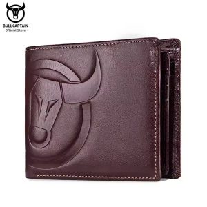 Bull Captain Men’s Cow Leather Wallet