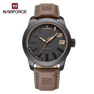 Classic 3ATM water resistant leather wrist watch