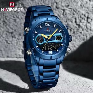 Digital Analogue 30M water resistant fashion Naviforce wrist watch