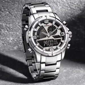 Naviforce Men’s Dual time wrist watch