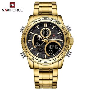 A classic Men’s Dual time wrist watch